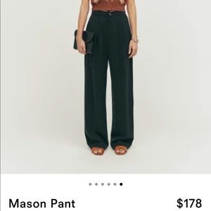 Reformation Mason pants